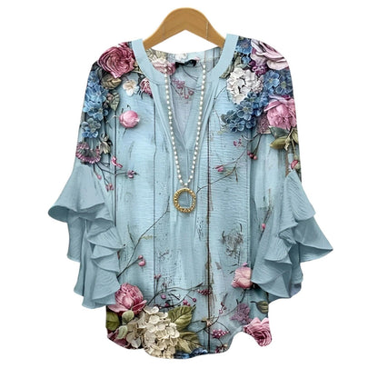 Elisabet - Blouse Estivale Décontractée