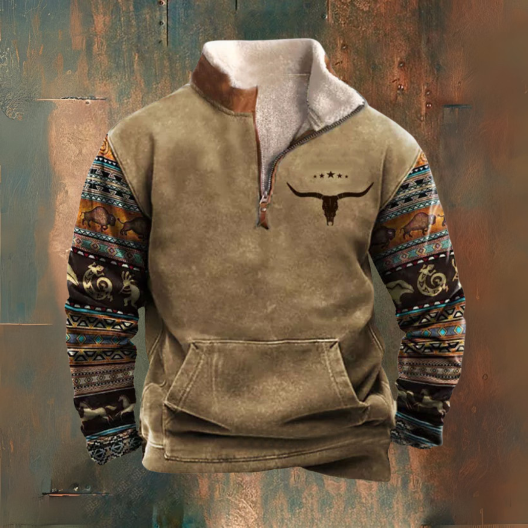RODEO — Veste demi-zip d’automne-hiver