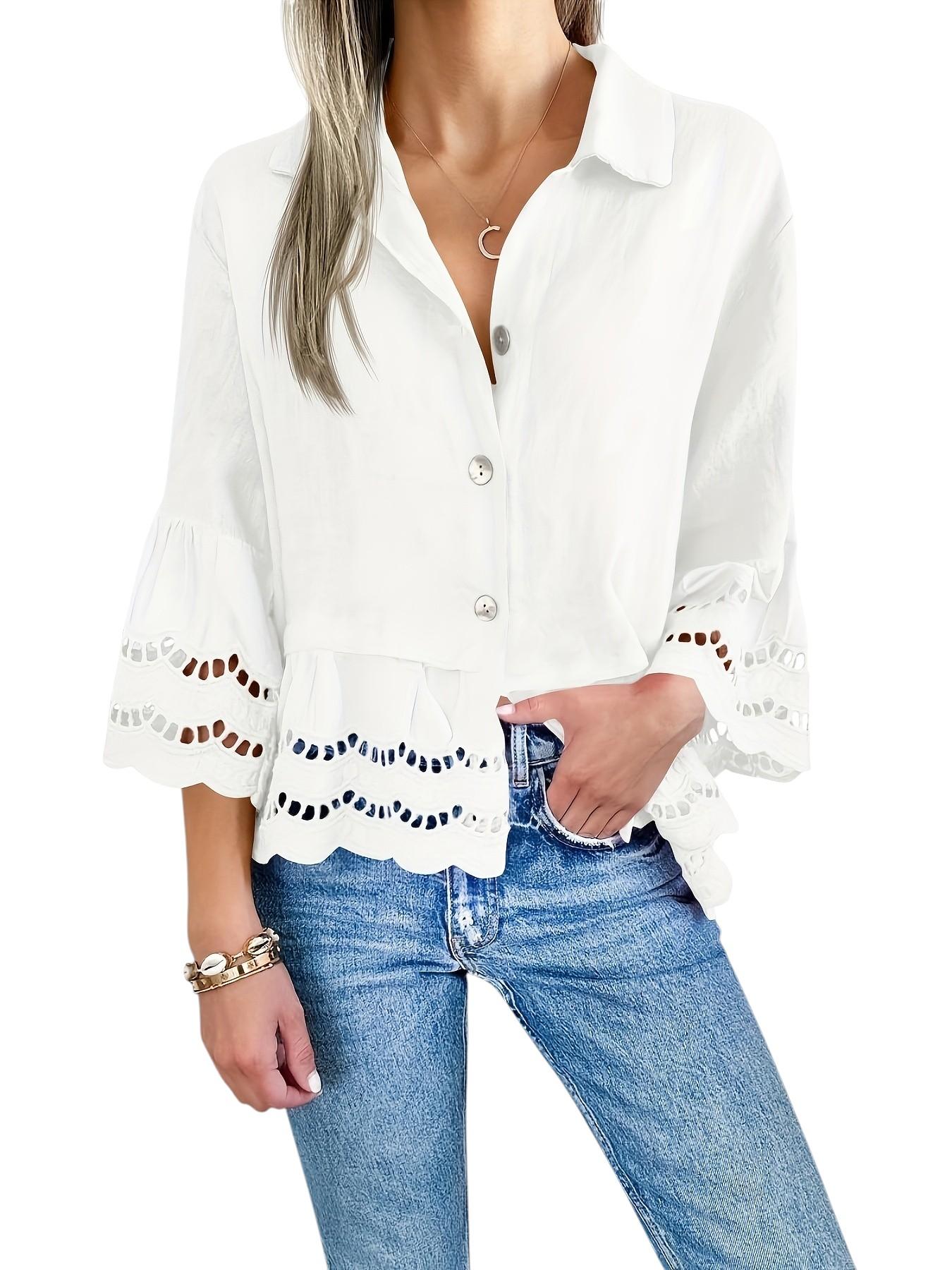 Emily - Blouse Aérée Chic