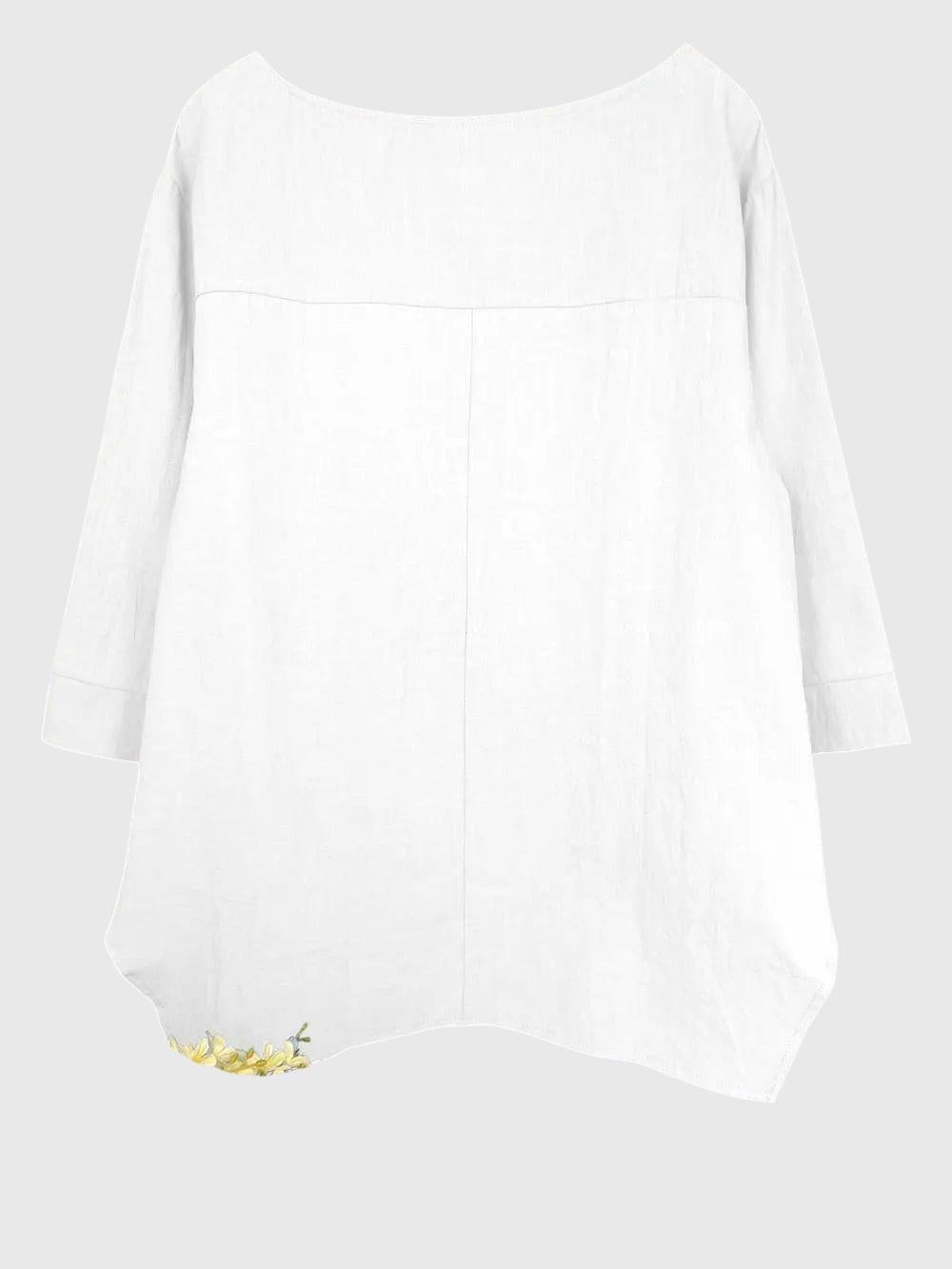 Liana - Blouse Asymétrique Décontractée